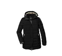 STOY Damen Steppjacke mit abzippbarer Kapuze - Große Größen STW 6 WMN QLTD JCKT, schwarz, 46, 39791-000