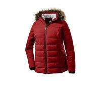 STOY Damen Steppjacke mit abzippbarer Kapuze - Große Größen - WMN Quilted JCKT E, deep red, 46, 36404-000