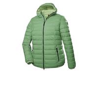 STOY Damen Steppjacke mit Kapuze - Große Größen STS 3 WMN QLTD JCKT, grün, 52, 41404-000