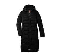 STOY Damen Stppmantel/Mantel mit Kapuze - Große Größen STW 7 WMN QLTD CT, schwarz, 48, 39793-000