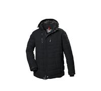 STOY Herren Jacke in Daunenoptik mit abzippbarer Kapuze STW 6 MN QLTD JCKT, schwarz, XXL, 41915-000