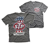 STP Offizielles Lizenzprodukt American No. 1 Herren T-Shirt (Dunkelgrau), Medium