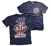 STP Offizielles Lizenzprodukt American No. 1 Herren T-Shirt (Marineblau), Medium