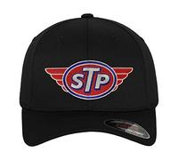 STP Offizielles Lizenzprodukt Patch Flexfit Cap (Schwarz), Groß/X-Large