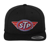 STP Offizielles Lizenzprodukt Patch Premium Snapback Cap (Schwarz), Einheitsgröße