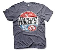 STP Offizielles Lizenzprodukt The Racer's Edge Herren T-Shirt (Marineblau-Heather), X-Large