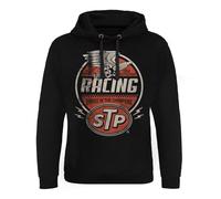 STP Offizielles Lizenzprodukt Vintage Racing Epic Kapuzenpullover (Schwarz), XX-Large