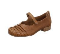 STR.SLIPPER (TROTT) ABS.B.25MM mittel-braun - Gr. - 39