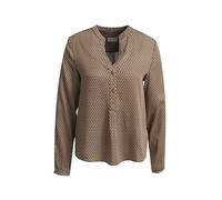 STRAIGHT BLOUSE W STAND UP COLLAR 42