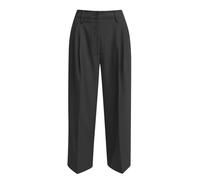 STRAIGHT CROPPED PANTS S