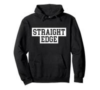 Straight-Edge Movement Pullover Hoodie
