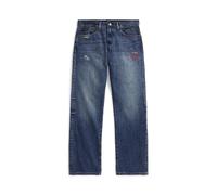 Polo Ralph Lauren Straight Fit Rigid Denim Jeans Rhinebeck Blau W34L32