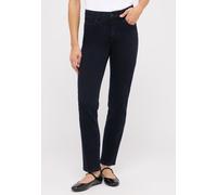 Straight-Jeans ANGELS "CICI", Damen, Gr. 46, Länge 30, blau (night blau), Denim/Jeans, Obermaterial: 92% Baumwolle, 6% Polyester, 2% Elasthan, slim fit, Jeans Straight-Jeans, Straight-Schnitt, Slim fi
