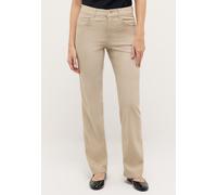 Straight-Jeans ANGELS "Lara", Herren, Gr. 40, Länge 32, sand used, Denim/Jeans, Obermaterial: 89% Baumwolle, 8% Polyester, 3% Elasthan, Jeans Straight-Jeans, Wide Leg (40747717-40) sand used