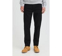 Straight-Jeans BLEND "BHROCK REG FIT PPNOOS", Herren, Gr. 34, Länge 32, denim stayschwarz, Denim/Jeans, Obermaterial: 99% Baumwolle, 1% Elasthan, Abriebeffekte, regular fit lang, Jeans Straight-Jeans,
