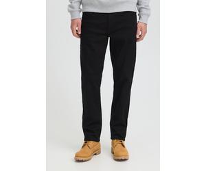Straight-Jeans BLEND "BHROCK REG FIT PPNOOS", Herren, Gr. 38, Länge 34, denim stayschwarz, Denim/Jeans, Obermaterial: 99% Baumwolle, 1% Elasthan, Abriebeffekte, regular fit lang, Jeans Straight-Jeans,