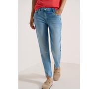 Cecil Damen Straight Leg Jeans mit Nietendetails 3818630
