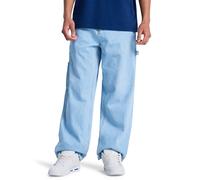 Straight-Jeans DC SHOES "Baggy", Herren, Gr. 33(M/L) / Länge 34(L), Länge 34, indigo light, Obermaterial: 75% Walkfrottier, 25% Walkfrottier;, Jeans Straight-Jeans (64444826-33)