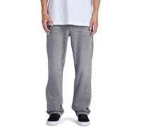Straight-Jeans DC SHOES "Worker", Herren, Gr. 28(XS) / Länge 32(M), Länge 32, grau (grau wash), 80% Baumwolle, 20% Baumwolle, Jeans (46777166-28) grau wash
