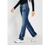 Loose-fit-Jeans GANG "94AMELIE STRAIGHT" Gr. 27, N-Gr, blau (denim passio) Damen Jeans (38113914-27) denim passio