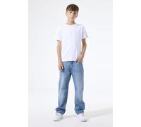 Straight-Jeans GARCIA "Ilyano", Kinder, Gr. 164, N-Gr, medium used 6612, Denim/Jeans, Obermaterial: 100% Baumwolle, straight fit lang, Jeans Straight-Jeans, Etwas niedrigere Leibhöhe (70212811-164) me