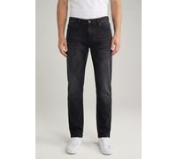 Straight-Jeans JOOP "Fortres", Herren, Gr. 33, Länge 30, anthrazit grau, Denim/Jeans, Obermaterial: 97% Baumwolle, 3% Elasthan, clean, unifarben, gerade, Jeans Straight-Jeans (51464841-33) anthrazit g