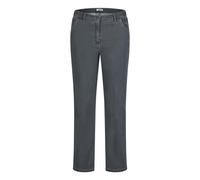 Straight-Jeans KJBRAND "Jeans Betty straight leg", Damen, Gr. 48, N-Gr, grau (denim grau), Denim/Jeans, Obermaterial: 71% Baumwolle, 25% Polyester, 4% Elasthan, straight fit lang, Jeans Straight-Jeans