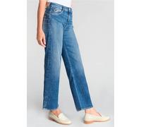 Straight-Jeans LE TEMPS DES CERISES "PULPHI24", Damen, Gr. 29, EURO-Größen, blau, 92% Baumwolle, 8% Elasthan, Jeans Straight-Jeans, mit Plumping-Effekt (32671502-29) blau
