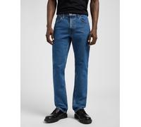 Straight-Jeans LEE "Brooklyn", Herren, Gr. 40, Länge 34, belmont, Denim/Jeans, Obermaterial: 99% Baumwolle, 1% Elasthan, casual, normal lang, Jeans (79756422-40) belmont