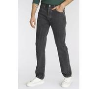 Straight-Jeans LEVI'S "501 LEVI'S ORIGINAL", Herren, Gr. 33, Länge 34, schwarz (schwarzs), Denim/Jeans, Obermaterial: 100% Baumwolle, unifarben, normal lang, Jeans Straight-Jeans, mit Markenlabel, Top