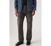 Straight-Jeans LEVI'S "501 LEVI'S ORIGINAL", Herren, Gr. 34, Länge 32, grau (oak nights), Denim/Jeans, Obermaterial: 100% Baumwolle, normal lang, Jeans Straight-Jeans, mit Markenlabel (92486051-34) oa