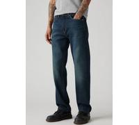 Straight-Jeans LEVI'S "505", Herren, Gr. 33, Länge 34, field work, Denim/Jeans, Obermaterial: 99% Baumwolle, 1% Elasthan, unifarben, regular fit lang, Jeans Straight-Jeans (33291415-33) field work