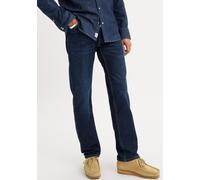 Straight-Jeans LEVI'S "505", Herren, Gr. 34, Länge 32, blau (nail loop), Denim/Jeans, Obermaterial: 99% Baumwolle, 1% Elasthan, unifarben, regular fit lang, Jeans Straight-Jeans, REGULAR (54270754-34)