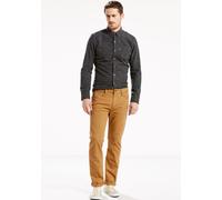 Straight-Jeans LEVI'S "513 Slim Straigt", Herren, Gr. 29, Länge 32, braun (caraway, bull denim), Denim/Jeans, Obermaterial: 99% Baumwolle, 1% Elasthan, slim fit, Jeans Straight-Jeans (34520641-29) car