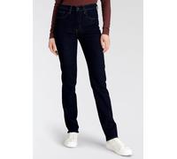 Levi's Damen 724 High Rise Straight Jean, Blue Wave Rinse, 28W / 30L