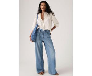 Straight-Jeans LEVI'S "XL STRAIGHT", Damen, Gr. 27, Länge 29, good grades tencel, Denim/Jeans, Obermaterial: 55% Baumwolle, 45% Lyocell, straight fit knöchellang, Jeans Straight-Jeans, im Five-Pocket 