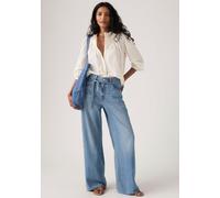 Straight-Jeans LEVI'S "XL STRAIGHT", Damen, Gr. 28, Länge 29, good grades tencel, Denim/Jeans, Obermaterial: 55% Baumwolle, 45% Lyocell, straight fit knöchellang, Jeans Straight-Jeans, im Five-Pocket