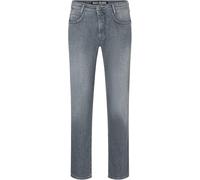 Straight-Jeans MAC "Arne", Herren, Gr. 32, Länge 32, grau (dunkelgrau used), Denim/Jeans, Obermaterial: 99% Baumwolle, 1% Elasthan, gerade, Jeans, in gepflegter Optik, mit Stretch (53840841-32) dunkel