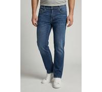 Straight-Jeans MAC "Arne", Herren, Gr. 33, Länge 34, blau (dunkelblau), Denim/Jeans, Obermaterial: 95% Baumwolle, 3% Elastomultiester, 2% Elasthan, gerade, Jeans Straight-Jeans, in gepflegter Optik, m