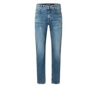 MAC Herrenjeans Arne Recycelte Baumwolle Used-Look Mittelblau Gr. 34/30