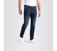 Straight-Jeans MAC "Arne Pipe", Herren, Gr. 34, Länge 34, blau (dunkelblau), Denim/Jeans, Obermaterial: 90% Baumwolle, 8% Elastomultiester, 2% Elasthan, Jeans Straight-Jeans (64638438-34) dunkelblau