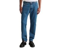 Straight-Jeans MARC O'POLO DENIM, Herren, Gr. 33, Länge 30, blau (dunkelblau), Denim/Jeans, Obermaterial: 100% Baumwolle, Jeans, gerade Form, cleane Optik (82586433-33) dunkelblau