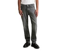 Straight-Jeans MARC O'POLO DENIM "Sverre", Herren, Gr. 34, Länge 32, grau (medium grau), Denim/Jeans, Obermaterial: 100% Baumwolle, casual, straight fit, Jeans, mit dezenter Waschung, gerades Bein, re