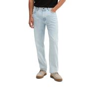 Straight-Jeans MARC O'POLO "mit CIRCULOSE", Herren, Gr. 33, Länge 32, blau (light blau), Obermaterial: 79% Baumwolle, 20% Viskose, 1% Elasthan, unifarben, normal, Jeans Straight-Jeans (38838269-33) li