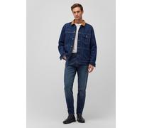 Straight-Jeans MAVI "LONDON", Herren, Gr. 30, Länge 31, blau (tiefblau denim), 99% Baumwolle, 1% Elasthan, gerade lang, Jeans Straight-Jeans, Gerader Beinverlauf (60686033-30) tiefblau denim