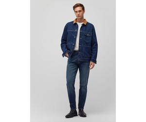 Straight-Jeans MAVI "LONDON", Herren, Gr. 31, Länge 31, blau (tiefblau denim), 99% Baumwolle, 1% Elasthan, gerade lang, Jeans Straight-Jeans, Gerader Beinverlauf (60686033-31) tiefblau denim