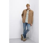 Straight-Jeans MAVI "MARCUS", Herren, Gr. 34, Länge 32, blau (mid shaded vintage), 99% Baumwolle, 1% Elastan, slim fit normal, Jeans Straight-Jeans, Slim Straight Jeans (65507708-34) mid shaded vintag