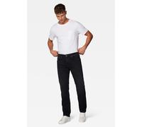 Straight-Jeans MAVI "MARCUS", Herren, Gr. 36, Länge 38, schwarz (schwarz smoke ulta move), 98% Baumwolle, 2% Elasthan, slim fit lang, Jeans Straight-Jeans, Slim Straight Jeans (54069710-36) schwarz sm