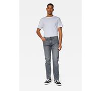 Straight-Jeans MAVI "MARCUS", Herren, Gr. 38, Länge 38, schwarz (antracite ultra move), 95% Baumwolle, 3% Elastomultiester, 2% Elasthan, slim fit lang, Jeans Straight-Jeans, Slim Straight Jeans (21976