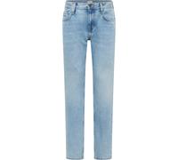 Straight-Jeans MUSTANG "Herren Style Denver Straight", Herren, Gr. 40, Länge 34, blau (211 hellblau), Denim/Jeans, 100% Baumwolle, unifarben, straight fit, Jeans Straight-Jeans (84709168-40)